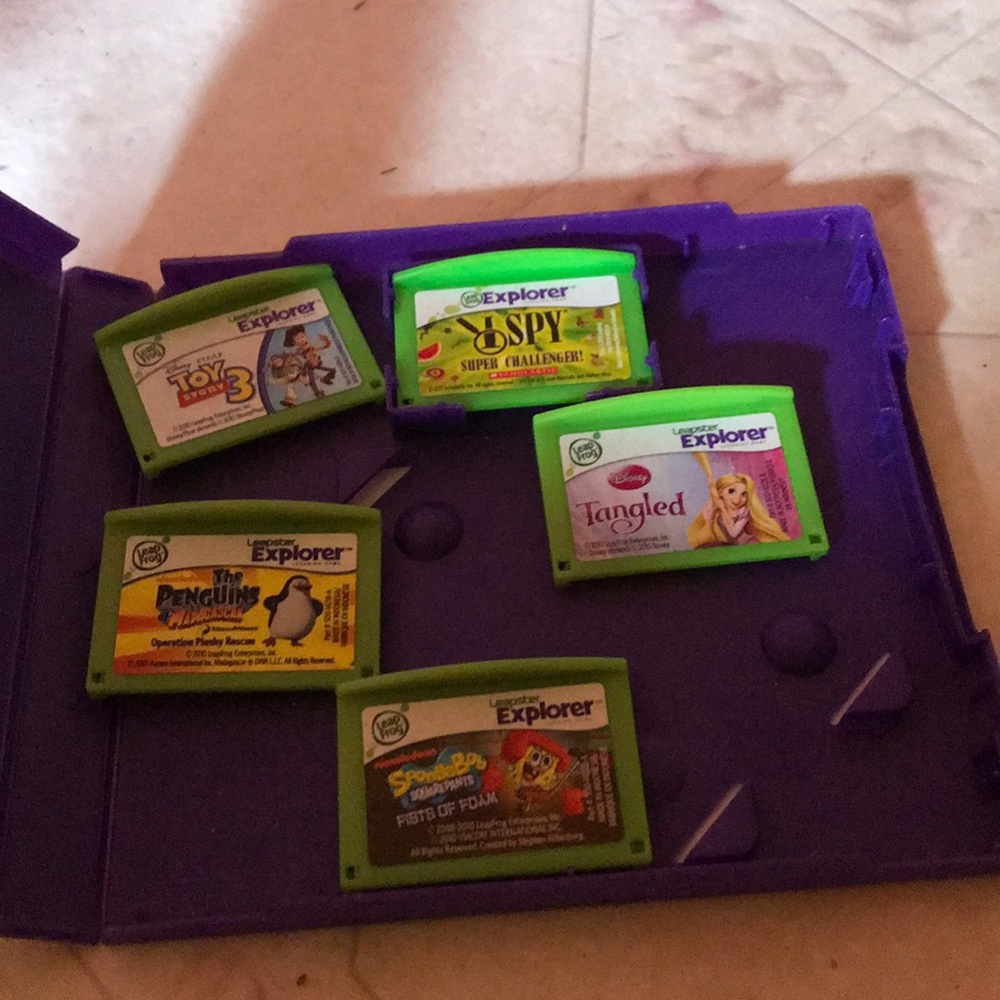 Leap frog explorer learning games